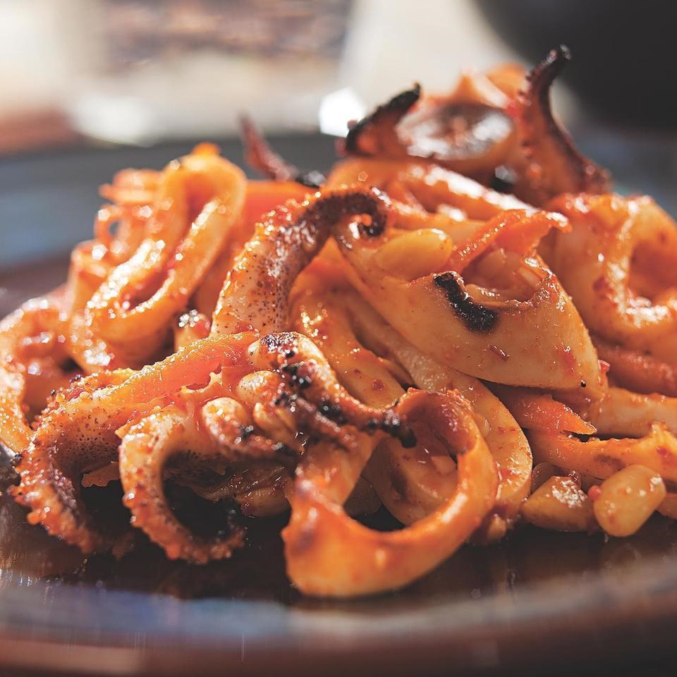 Recipe: Korean Grilled Squid Salad