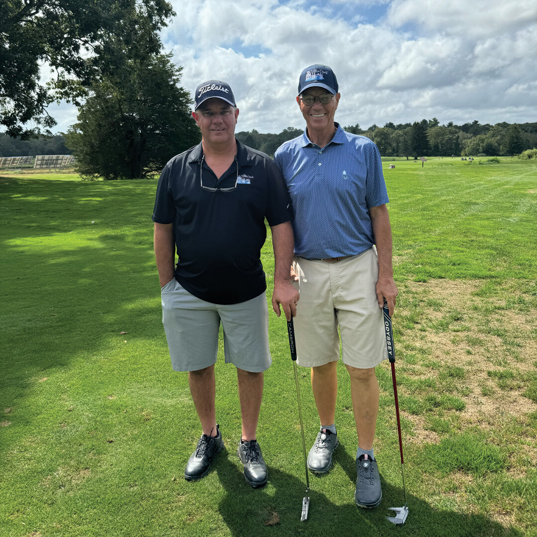 Hero of Town Dock employees at the golf tournament.