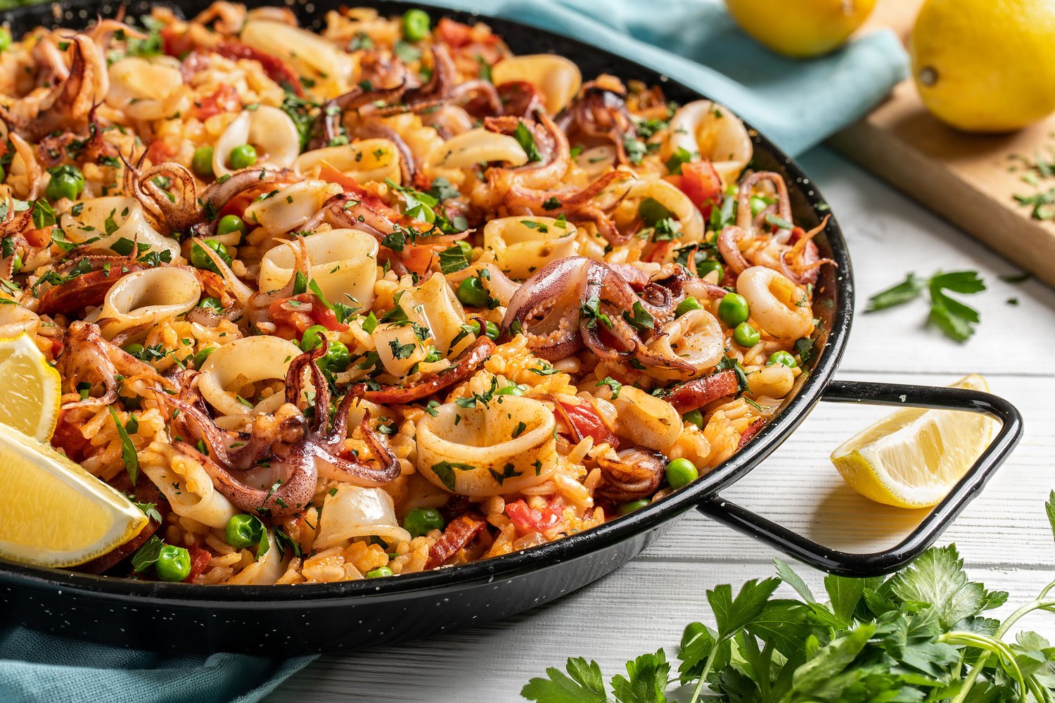 Recipe: Calamari Paella