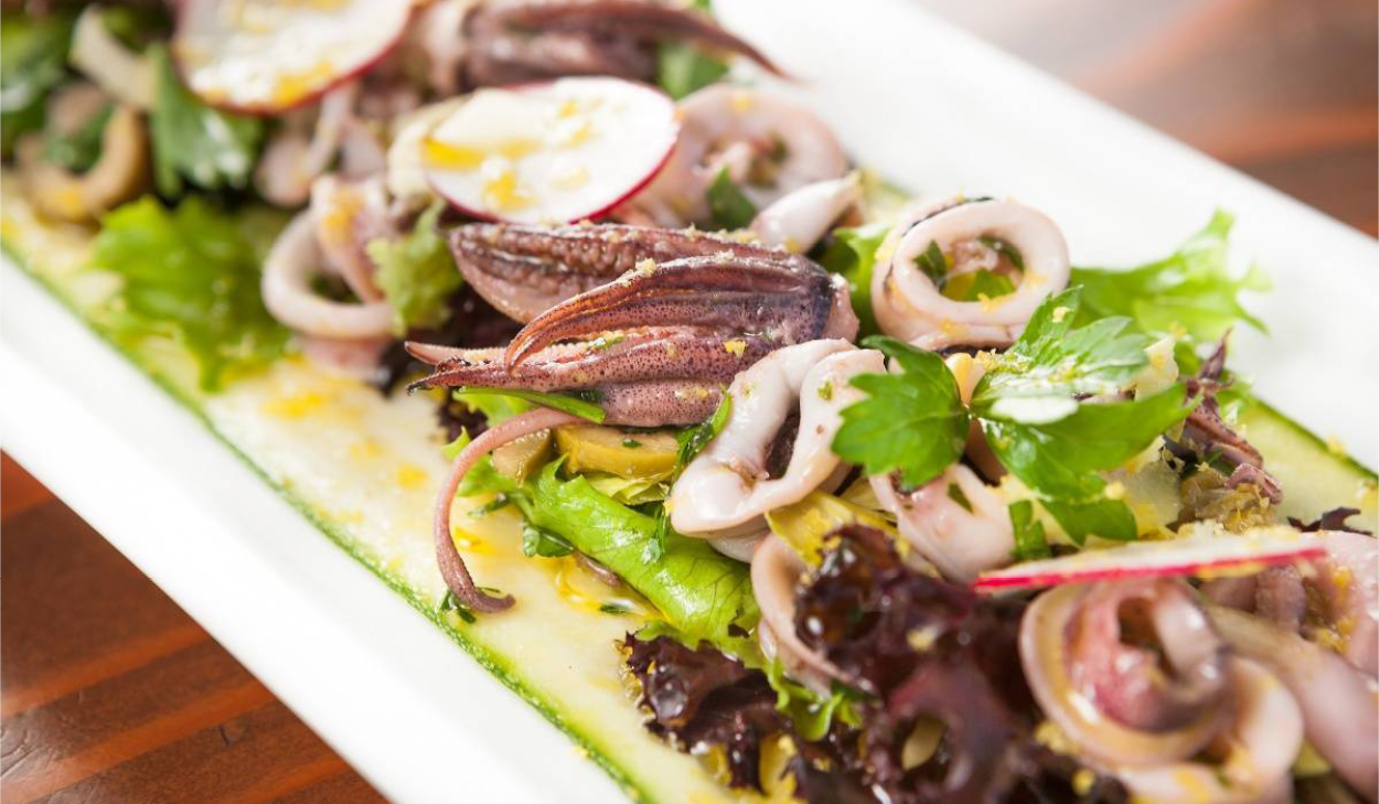 Recipe: Spring Mediterranean Calamari Salad