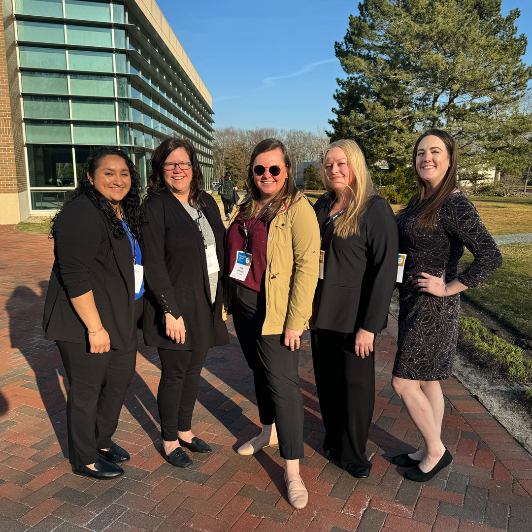 Hero showcasing Town dock employees attending the 27th Annual Bryant University Women's Summit.