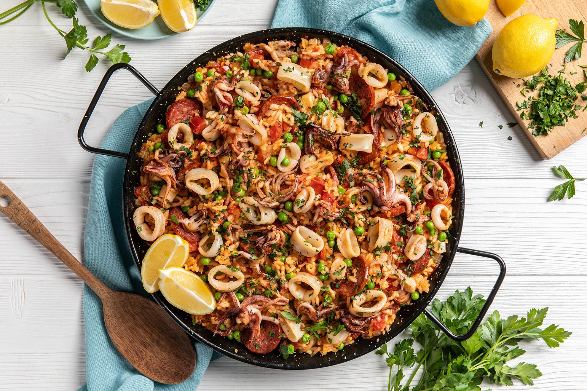 CALAMARI PAELLA